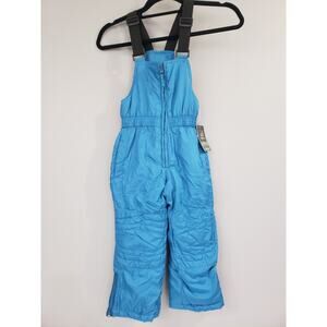 NEW Toddler‎ Girls size 4  Insulated Snow Bib Overalls Winter Pants